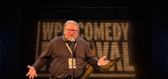 Instead of firing off one-liners, I tried to keep it real by sharing stories and observations from my life.(Supplied)