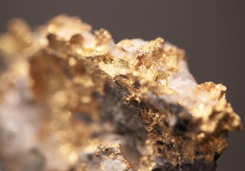 Gold is shown in this handout photo provided by Province of Nova Scotia. THE CANADIAN PRESS/Handout-Province of Nova Scotia 
(Mandatory Credit)