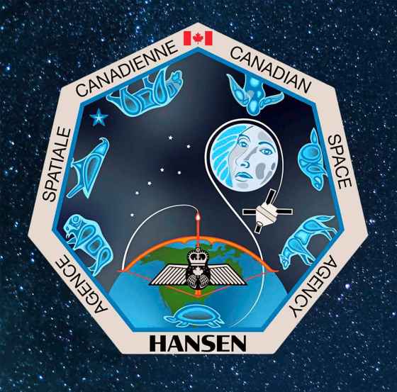 Anishinaabe artist Henry Guimond from Sagkeeng First Nation created CSA astronaut Jeremy Hansen's personal mission patch for the historic Artemis II mission. (Instagram /  Canadian Space Agency)