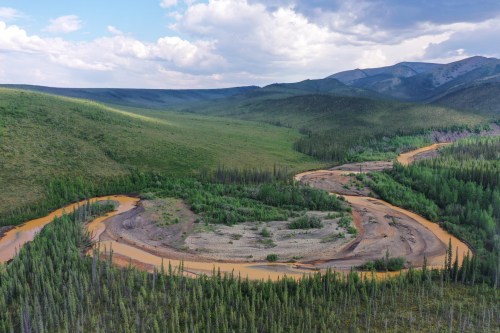 Acidic seepages linked to permafrost thaw are releasing toxic metals and turning streams in Yukon a rusty orange as shown in this undated handout photo.THE CANADIAN PRESS/Handout-McMaster University-Andras Szeitz(Mandatory Credit)