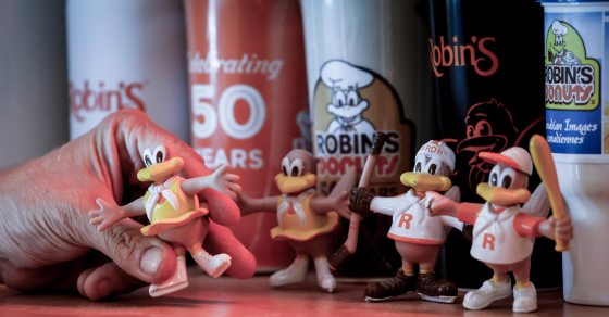 Collectibles in Ronald Moore's 