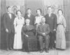 Jeffrey Lensman's Quebec-born great-great-grandfather Odilon Marceau and great-great-grandmother Mathilde Goyette are seen with their adult children in a 1910 handout photo. Lensman, from Salt Lake City, Utah, is seeking Canadian citizenship on the basis of Marceau's birth in Quebec in 1838. THE CANADIAN PRESS/Handout - Jeffrey Lensman (Mandatory Credit)