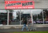 A person enters a Liquidation Marie grocery store in Longueuil, Que., on Thursday, May 14, 2026. THE CANADIAN PRESS/Graham Hughes