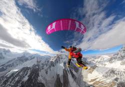 Supplied
                                The doc K2 More follows a couple&rsquo;s quest to paraglide off a mountain summit.