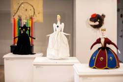 MIKAELA MACKENZIE / FREE PRESS
                                Charlotte Sigurdson&rsquo;s The Queen of Diamonds (centre) from her series 13 Dolls.