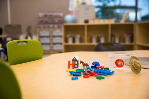 A classroom at Sage Creek School (Mikaela MacKenzie / Free Press files)