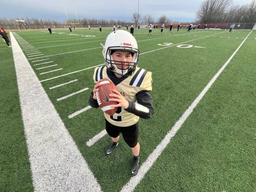 Mike Aporius / Free Press 
Manitoba Fearless rookie quarterback Tianna Hutter has been handed the reins to the Western Women&rsquo;s Canadian Football League team&rsquo;s offence, which struggled last season.