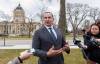MIKE DEAL / FREE PRESS
                                Premier Wab Kinew has asked Speaker Tom Lindsey to reverse a decision to ban MLAs from calling each other a &ldquo;bigot,&rdquo; &ldquo;homophobe,&rdquo; &ldquo;racist,&rdquo; &ldquo;misogynist&rdquo; or &ldquo;transphobe&rdquo; in the Manitoba Legislative Assembly chamber.