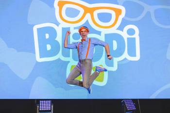 Round Room photo
                                Stevin John created the educational character Blippi in 2014.