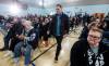 JOHN WOODS / FREE PRESS
                                Federal NDP Leader Avi Lewis, in Winnipeg Monday, vowed to fight cuts at money-losing Canada Post.