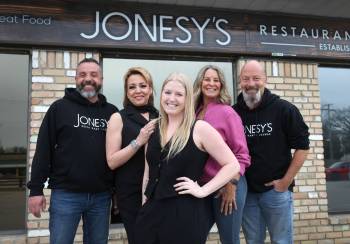 Ruth Bonneville / Free Press
                                From left: Tony Brambilla, Melissa Unrau, Brittany Mann, Kathy Jones and Kevin Jones.