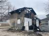Fire damaged a house at 274 Powers St. on Tuesday. (Ruth Bonneville / Free Press)