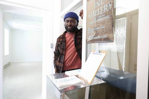 Ruth Bonneville / Free Press
                                Centre for Cultural and Artistic Practices director Luther Konadu is the organizer of the Offcut fundraiser.