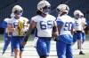 Ruth Bonneville / FREE PRESS
                                Winnipeg Blue Bombers offensive lineman Tui Eli (65) is gearing up for his sixth season with the club. Eli signed a two-year extension with the Blue and Gold this past off-season.