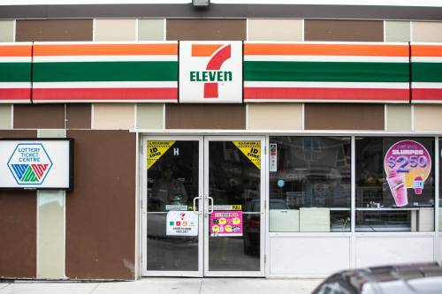 MIKAELA MACKENZIE / FREE PRESS
                                A St. Vital 7-Eleven, which will be closing at the end of the month, on Tuesday, May 19, 2026. For Scott story. Free Press 2026