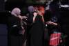 People embrace outside of the Islamic Center of San Diego, the day after a shooting, Tuesday, May 19, 2026, in San Diego. (Jae C. Hong / The Associated Press)