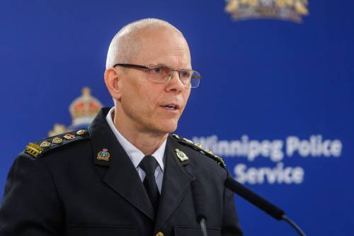 MIKE DEAL / FREE PRESS
                                Winnipeg Police Service Deputy Chief Cam Mackid says bill C-22 is key to enabling police to investigate crime in the digital age.