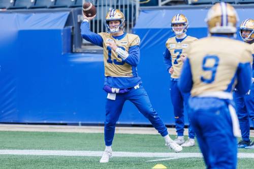 MIKE DEAL / FREE PRESS FILES
                                Quarterback Taylor Elgersma has consistently impressed during Bombers training camp, but his showing in the team&rsquo;s pre-season opener against Saskatchewan made it clear there&rsquo;s still work to be done.