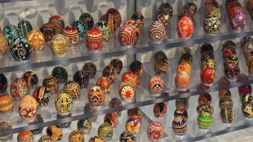 James Verscheure / Submitted
                                The pysanky (decorated egg) collection at Oseredok is the largest of its kind outside of Ukraine.