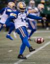 AMBER BRACKEN / THE CANADIAN PRESS FILES
                                Winnipeg Blue Bombers kicker Sergio Castillo said he&rsquo;s always been a big believer in taking the time to pass along knowledge to younger players on the roster.