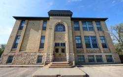 The former residential school’s script has flipped — now it houses a team fighting to keep kids safe from exploitation. (Ruth Bonneville / Free Press)