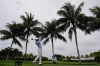 Scottie Scheffler hits off the second tee during the final round of the Cadillac Championship PGA golf tournament Sunday, May 3, 2026, in Doral, Fla. (AP Photo/David J. Phillip)