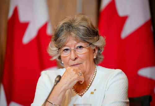 File photo -- Former Supreme Court Justice Louise Arbour speaks in Ottawa on Monday, May 30, 2022. THE CANADIAN PRESS/Sean Kilpatrick