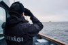 An Estonian naval ship sails in the Baltic Sea on Thursday, Jan. 9, 2025, as part of stepped-up NATO patrols in the region following suspected sabotage of undersea cables. (AP Photo/Hendrik Osula)