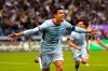 FILE - Al Nassr's Cristiano Ronaldo celebrates after scoring at the King Saud University Stadium, in Riyadh, Saudi Arabia, Jan. 19, 2023. (AP Photo/Hussein Malla, file)