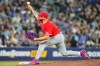Los Angeles Angels pitcher Alek Manoah (47) works against the Blue Jays during eighth inning MLB baseball action in Toronto on May 8, 2026. THE CANADIAN PRESS/Frank Gunn