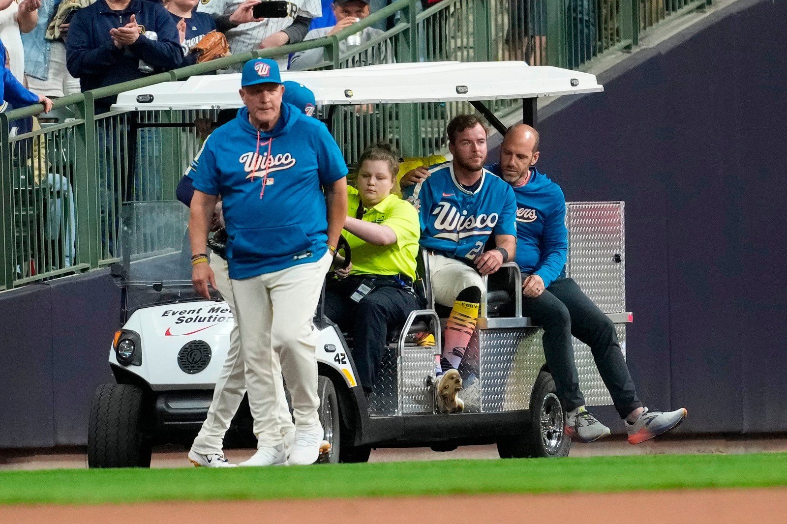 Milwaukee Brewers Place Brandon Woodruff on Injured List, Recall Drew Rom