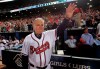 FILE - Atlanta Braves manager Bobby Cox waves to fans after a loss to the San Francisco Giants in Game 4 of baseball's National League Division Series in Atlanta, Oct. 11, 2010. (AP Photo/Dave Martin, File)
