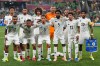FILE - Curacao players pose for a team photo ahead of their international soccer friendly against Australia in Melbourne, Australia, Tuesday, March 31, 2026. (AP Photo/Asanka Brendon Ratnayake, File)