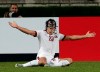 FILE - Qatar's Sebastian Soria celebrates after scoring a goal, during the World Cup qualifying soccer match between South Korea and Qatar, at Suwon World Cup Stadium in Suwon, South Korea, Thursday, Oct. 6, 2016. (AP Photo/Ahn Young-joon, File)