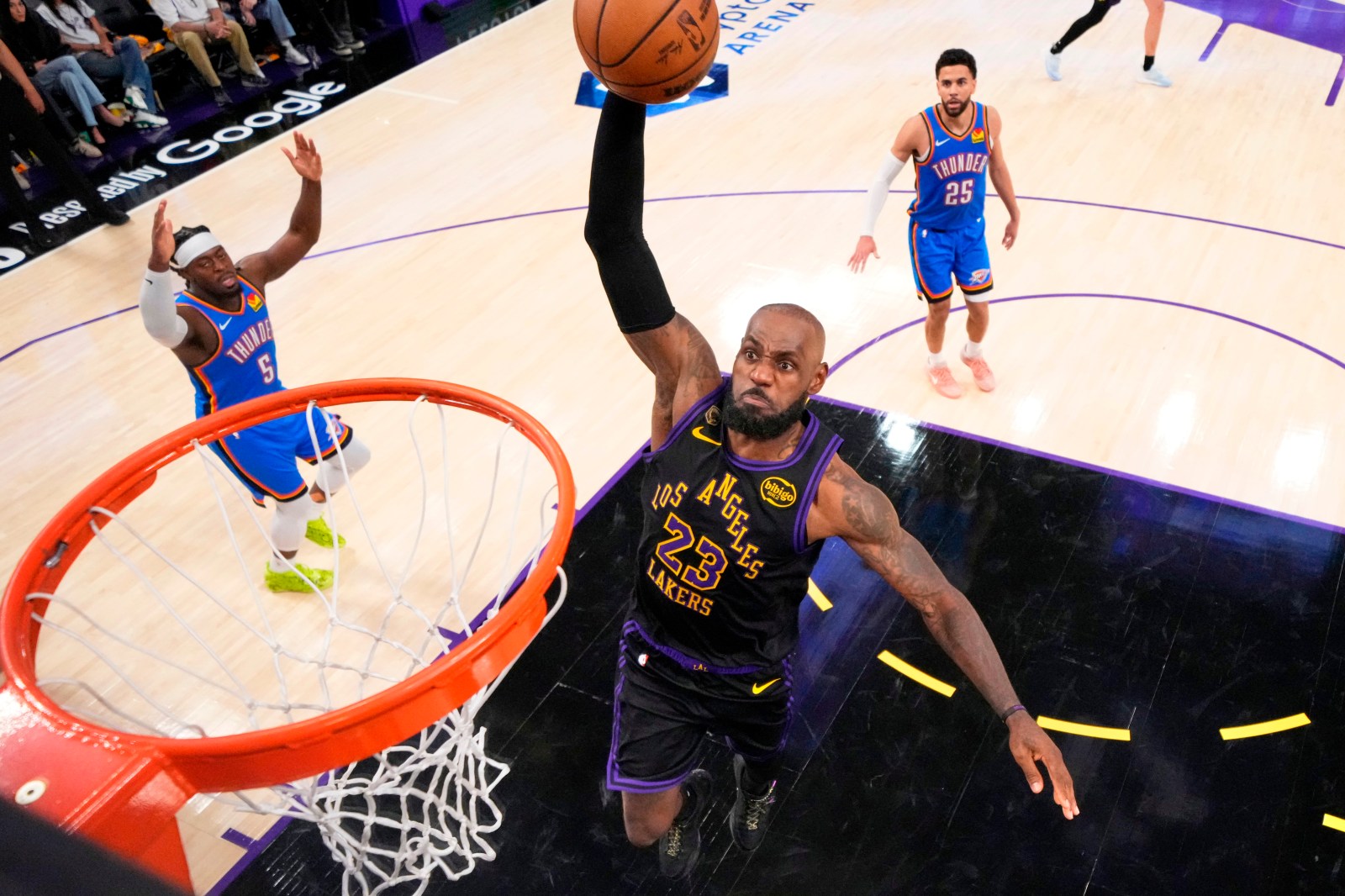 Lakers trade center for guard and draft picks