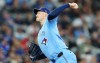 Toronto Blue Jays pitcher Patrick Corbin (46) works against the Tampa Bay Rays during first inning MLB baseball action in Toronto on Tuesday, May 12, 2026. THE CANADIAN PRESS/Frank Gunn