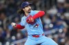 Toronto Blue Jays pitcher Dylan Cease (84) works against the Tampa Bay Rays during first inning MLB baseball action in Toronto on Wednesday, May 13, 2026. THE CANADIAN PRESS/Nathan Denette