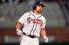 Atlanta Braves' Drake Baldwin rounds the bases after hitting a solo homerun in the fourth inning of a baseball game against the Chicago Cubs, Wednesday, May 13, 2026, in Atlanta. (AP Photo/Mike Stewart)