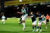 Motherwell's Sam Nicholson fouls Celtic's Auston Trusty, left, in the box resulting in a penalty being awarded to Celtic during the Scottish Premiership soccer match between Motherwell and Celtic, Wednesday, May 13, 2026, in Motherwell, Scotland. (Robert Perry/PA via AP)