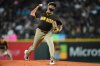 San Diego Padres starting pitcher Randy Vásquez throws against the Seattle Mariners during the first inning of a baseball game, Friday, May 15, 2026, in Seattle. (AP Photo/Lindsey Wasson)