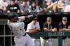 Chicago White Sox's Edgar Quero hits the winning two-run home run during the 10th inning of a baseball game against the Chicago Cubs in Chicago, Sunday, May 17, 2026. (AP Photo/Nam Y. Huh)