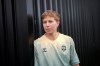 Vancouver Rise midfielder Quinn poses for a photo in Vancouver, on Wednesday, March 25, 2026. THE CANADIAN PRESS/Darryl Dyck