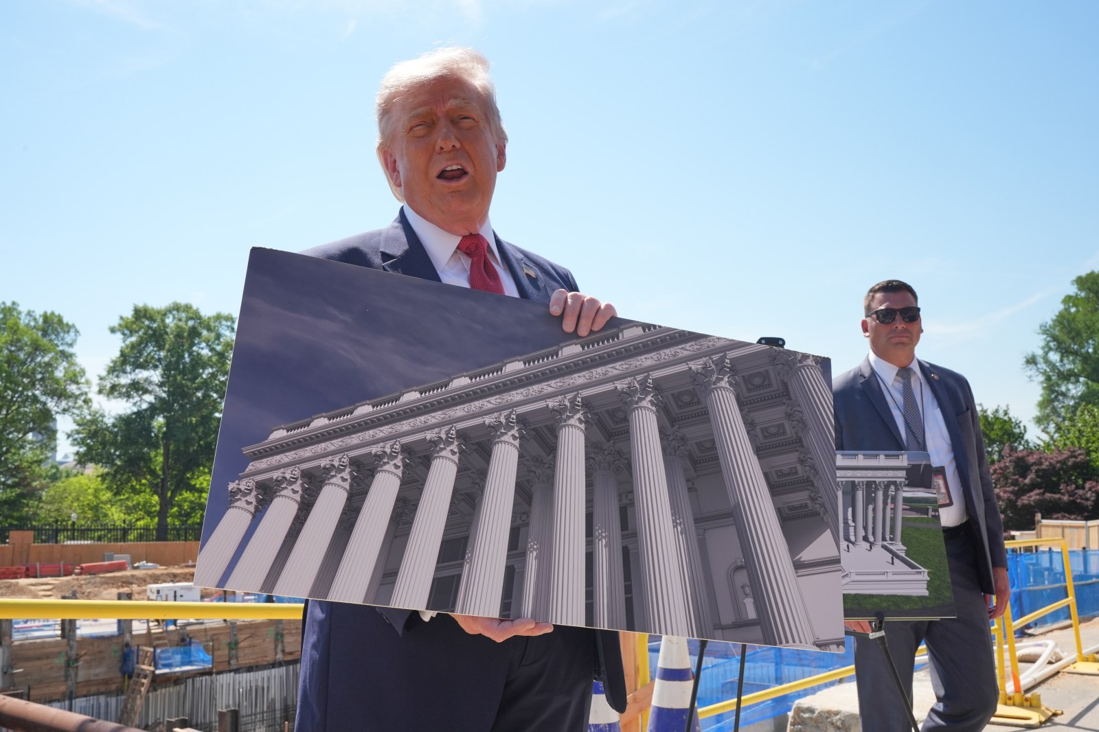winnipegfreepress.com - Darlene Superville, The Associated Press - Trump shows reporters ballroom construction site as lawmakers balk at $1B for White House security