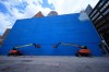 A mural, known as the 