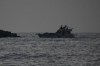 Israeli naval forces sail a confiscated Gaza-bound flotilla boat into Israel's Ashdod port after intercepting the vessel on the Mediterranean Sea, Tuesday, May 19, 2026. (AP Photo/Ariel Schalit)