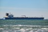 FILE - A seized suspected Russian oil taker by the French navy is photographed in the Mediterranean Sea in Fos-sur-Mer, southern France, on Jan. 26, 2026. (AP Photo/Philippe Magoni, File)