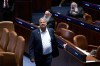 Israel's Minister of National Security, Itamar Ben-Gvir in the Israeli parliament, during a session considering a bill to dissolve the government in Jerusalem,Wednesday, May 20,2026. (AP Photo/Ohad Zwigenberg)