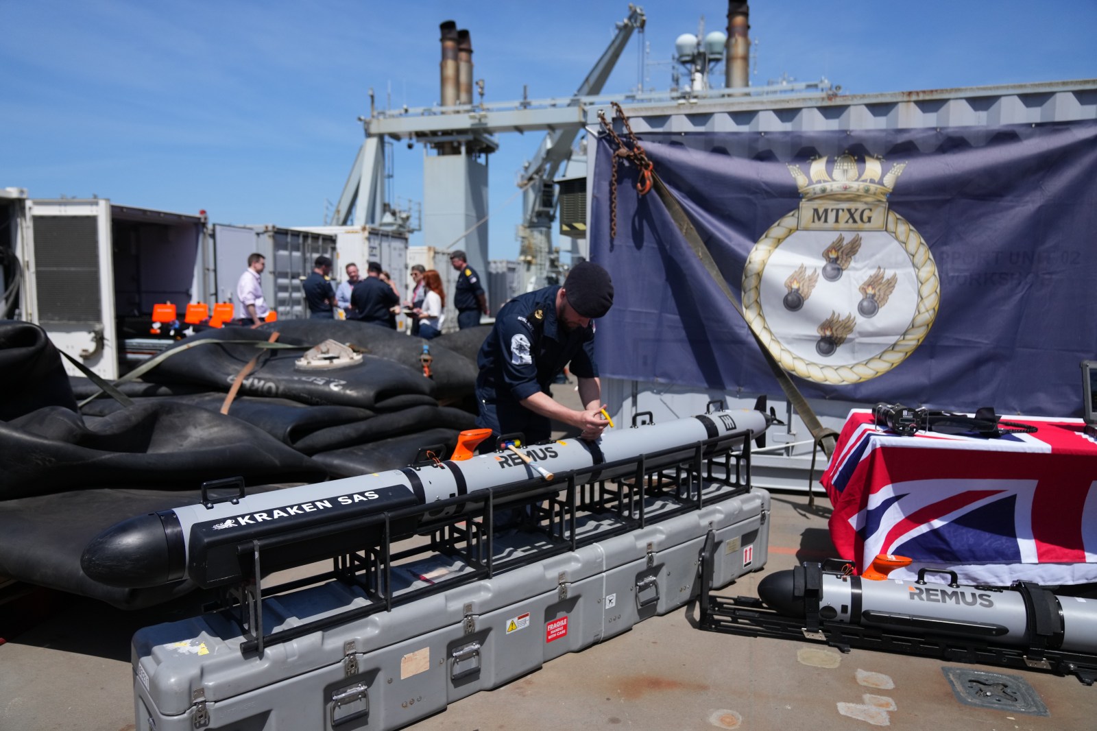 winnipegfreepress.com - Emma Burrows, The Associated Press - Britain's navy prepares to clear mines in the Strait of Hormuz while waiting for a peace deal