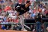 Washington Nationals pitcher Foster Griffin (22) works in the first inning of a baseball game against the Atlanta Braves, Sunday, May 24, 2026, in Atlanta. (AP Photo/Mike Stewart)