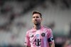 Inter Miami forward Lionel Messi (10) walks to the corner of the field to take a corner kick during the second half of an MLS soccer match against Philadelphia Union, Sunday, May 24, 2026, in Miami. (AP Photo/Rebecca Blackwell)